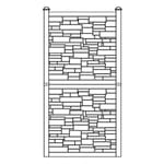 View Fence Panel 8' x 8'